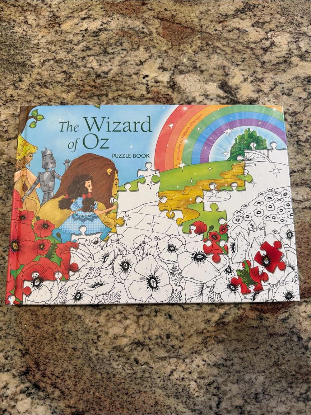 The Wizard of Oz Puzzle Book - Colorful Illustrated Kids Toy